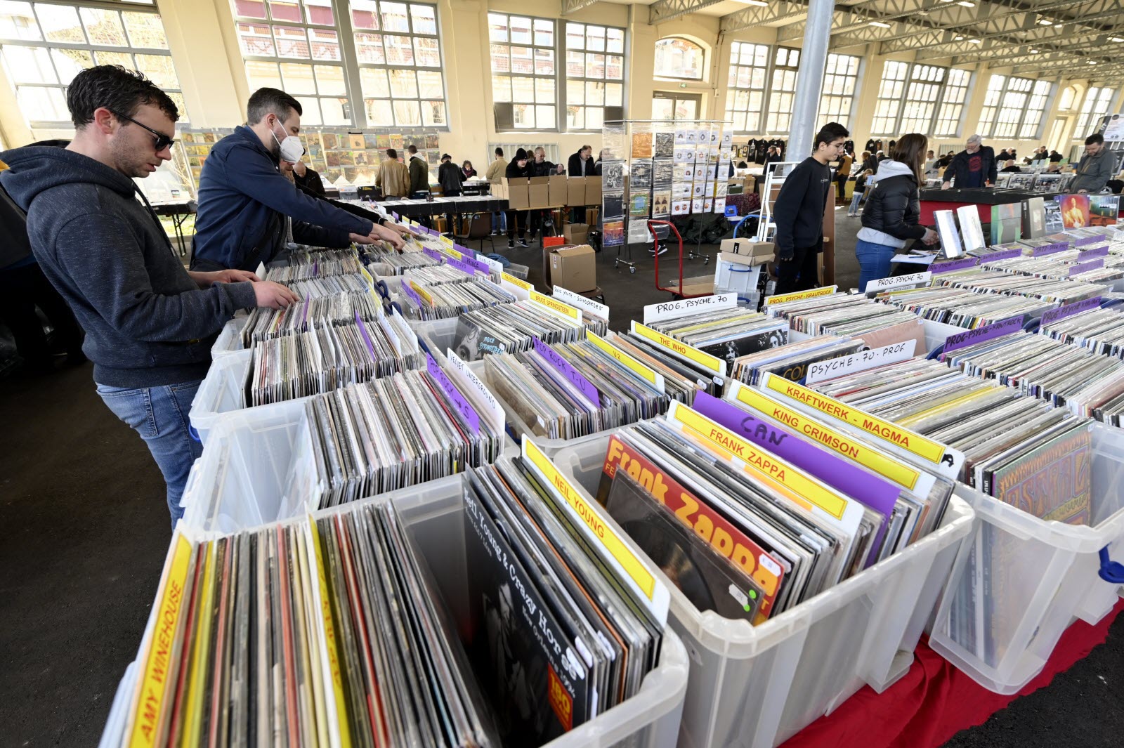 Le disque vinyle fait son show à la Foire aux disques - 42info Saint