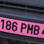 Plaque d'immatriculation 42info Saint-Etienne