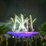Feux d'artifice au Zenith